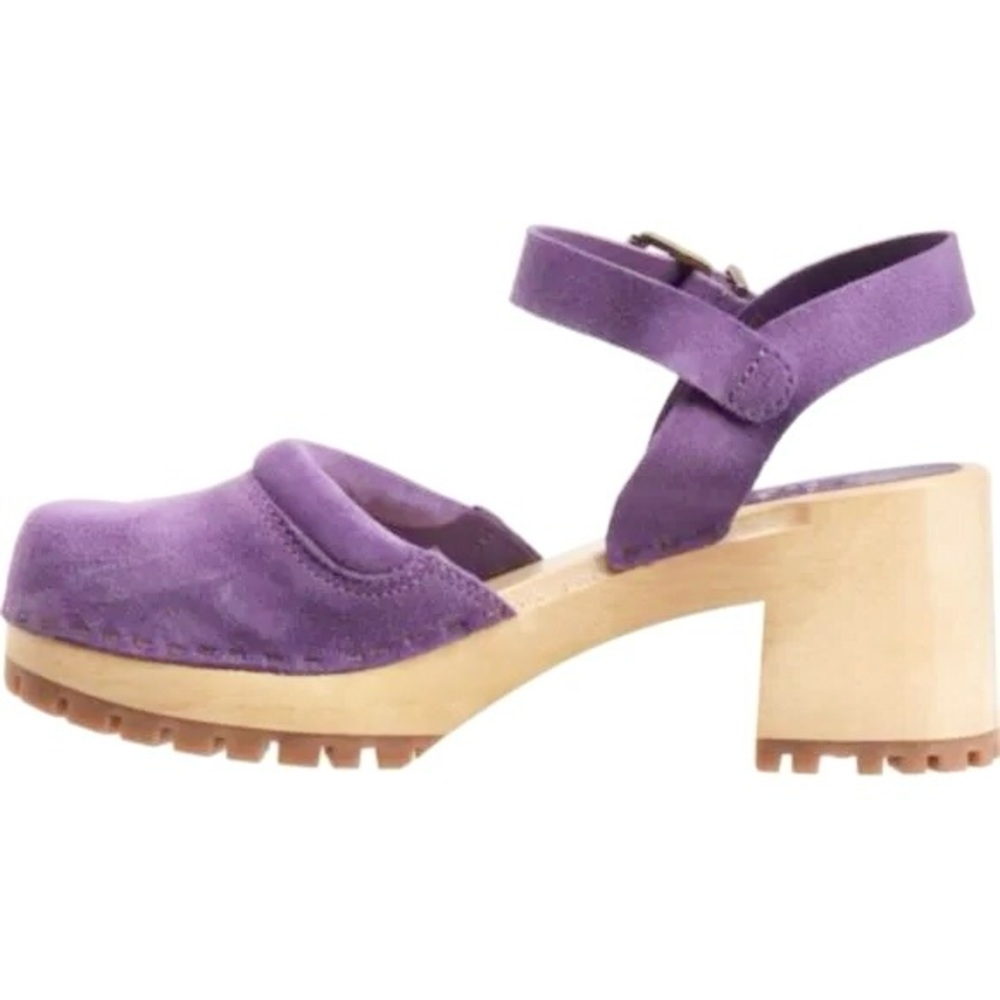 MIA Purple Suede Women's Mules - Picture 3 of 10